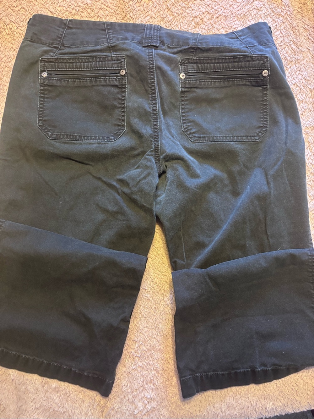 Faded Glory Black Flare Stretch Jeans - Picture 2 of 3